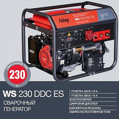 Сварочная электростанция Fubag WS 230 DDC ES